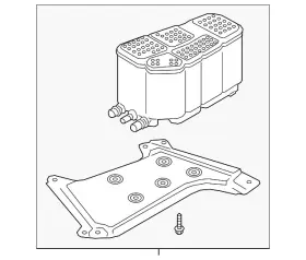 4k0-201-797-t Audi Genuine Vapor Canister