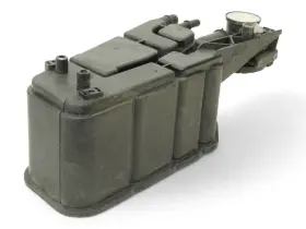 8w0201801m Audi 2017 - 2020 A4 B9 Quattro Fuel Vapor Evaporator Charcoal Canister Rear Oem