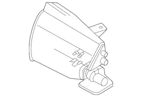 16-11-1-183-568 Bmw Genuine Vapor Canister