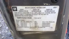 6904191 Chevrolet Used Vapor Canister Fits 2002 Suburban 1500 Grade A