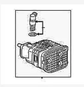 84834021 Chevrolet 2017-2019 Camaro Fuel Vapor Canister Oem