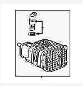 85161070 Chevrolet 2014-2019 Camaro Fuel Vapor Canister Oem