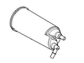 4s4z-9c985-ba Ford Genuine Vapor Canister