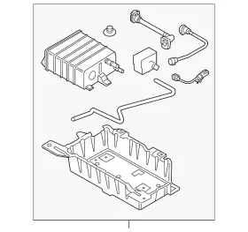 Cx-2740 Ford Genuine Motorcraft Vapor Canister
