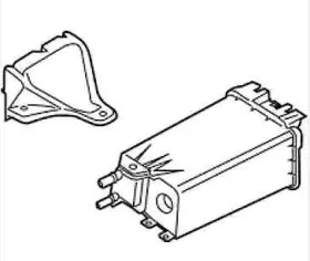 Fv6z9d653b Ford 2013-2015 C-max Fuel Vapor Canister Oem