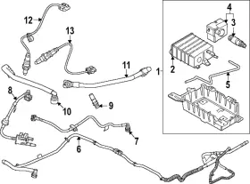 Pr3z-9d653-e Ford Genuine Vapor Canister