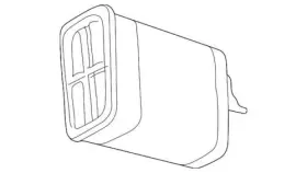 17113685 Gm Genuine 2000-2001 Chevrolet Alero Vapor Canister Fuel Gas Emission