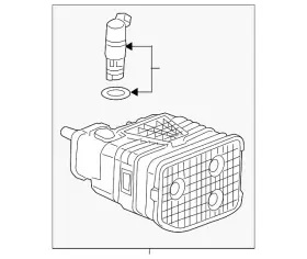 Gm 84834024 Genuine Vapor Canister