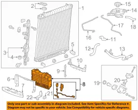 23347863 Gm Oem 15-16 Canyon Colorado Cooling Radiator Components-shutter