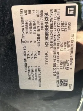 Gmc Truck 375.gm9i11 Yukonxl15 2011 Fuel Vapor Canister 104662719