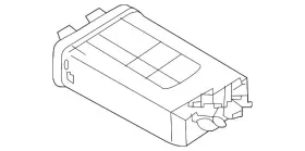 Hyundai 31420-0a000-sj1 Genuine Vapor Canister