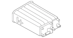 31420-1r500-ds Hyundai Genuine Vapor Canister