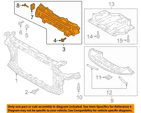 86950e6700 Hyundai Oem 2018 Sonata Radiator-grille Shutter