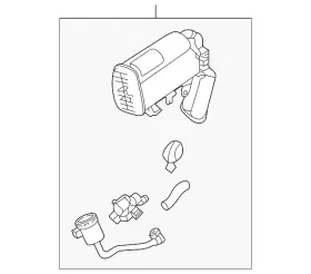 Lr174756 Land-rover Genuine Vapor Canister