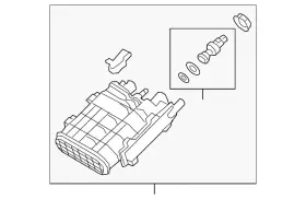Pa7w-13-96z Mazda Genuine Vapor Canister