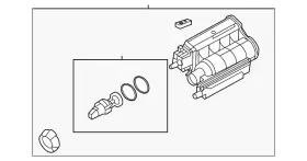 Pehs-13-96z Mazda Genuine 2016-2021 Cx-3 - Vapor Canister