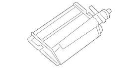9074706100 Mercedes-benz Genuine Vapor Canister