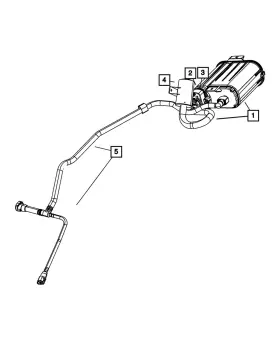 05273482ab Mopar Genuine Vapor Canister 5273482ab