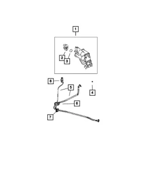 68339700ae Mopar Genuine Vapor Canister