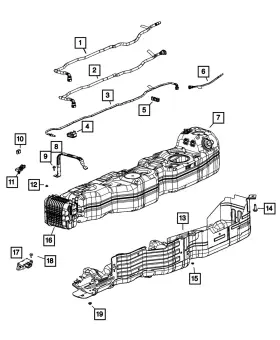 68413331ac Mopar Genuine Vapor Canister