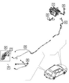 68620067aa Mopar Genuine Vapor Canister