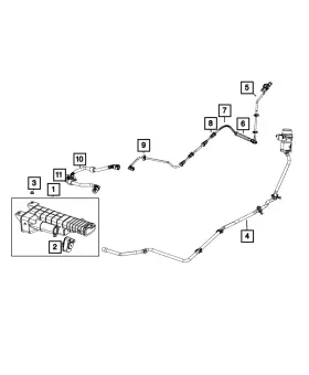 68620482aa Mopar Genuine Vapor Canister