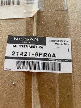 214216fr0a Nissan Oem 19-20 Rogue Front Bumper Grille Components-shutter