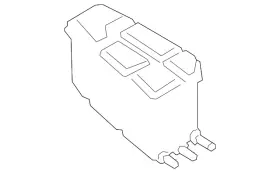 Pab-201-801-a Porsche Genuine Vapor Canister