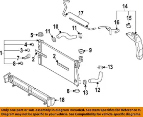 52811fl330 Subaru Oem 21-23 Crosstrek Cooling Radiator Components-shutter