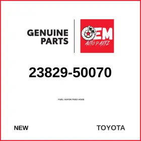 Toyota 23829-50070 Genuine Fuel Vapor Feed Hose