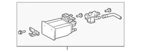 77740-08020 Toyota Genuine Vapor Canister