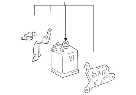 77740-33113 Toyota Genuine Vapor Canister