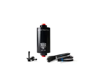 Vapor Trapper Vt4blk-1/4-b Basic Install Package 4in Black With Dell Clamps-
