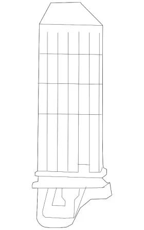 7b0-201-801-m Volkswagen Genuine Vapor Canister