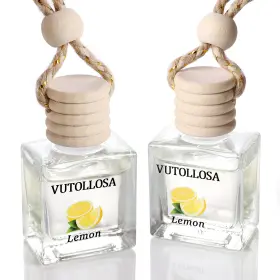 Vutollosa Us-caf-n05 2-pack Car Air Fresheners Deodorizer Lemon 0.34 Fl Oz Pack Of 2