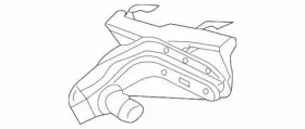 7l0-201-265 Vw Genuine Volkswagen 2004-2007 Touareg Base Vapor Canister Bracket