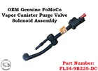 Genuine Ford Lincoln Vapor Canister Purge Valve Solenoid Assembly FL34 9B325 Dc New. Price: $49.99.