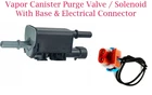 Vapor Canister Purge Valve Solenoid W/base & Connector Fits Gm Isuzu Saab Saturn New. Price: $23.00.