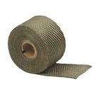 Titanium Exhaust Heat Wrap With Lava 2" 35', New. Price: $74.31.