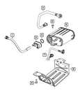 Genuine Mopar Vapor Canister Bracket 5147105AD New. Price: $32.69.