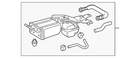 Genuine Lexus Vapor Canister 77740-48140 New. Price: $805.77.