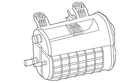 Genuine Bmw Vapor Canister 16-13-7-486-244 New. Price: $413.82.