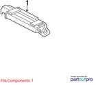 2006-2008 Jaguar S-type Vapor Canister T2R83881 Used. Price: $114.99.