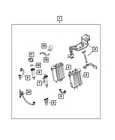 Genuine Mopar Vapor Canister 68421766AA New. Price: $179.36.
