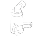 Genuine Bmw Vapor Canister Filter 16-13-7-439-425 New. Price: $42.86.