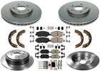 Honda Pilot 2003 2004 2005 2008 Performance Disc Brake Rotors Ceramic Pads New. Price: $413.00.