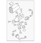 Genuine Land-rover Vapor Canister LR072670 New. Price: $68.72.