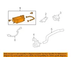 Toyota Oem 05-13 Highlander Emission Components-vapor Canister 777400E020 New. Price: $359.51.