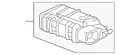 Genuine Honda Vapor Canister 17011-SDA-A00 New. Price: $339.89.