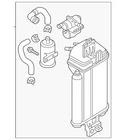 Genuine Volkswagen Vapor Canister 3QF-201-797-D New. Price: $109.55.